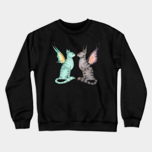 Fairy Cats Crewneck Sweatshirt